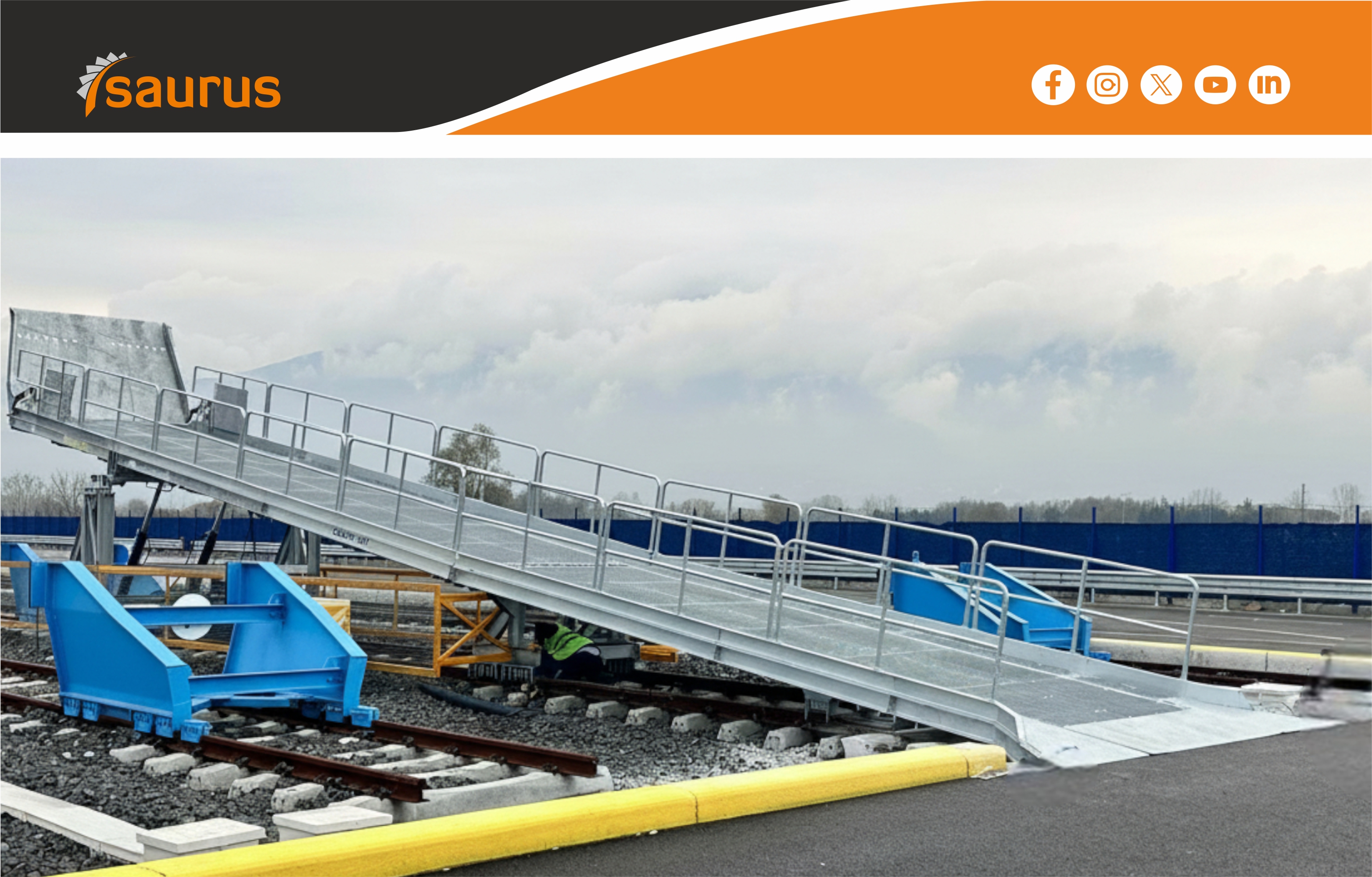 Tren Vagonuna Araba Yükleme Rampası